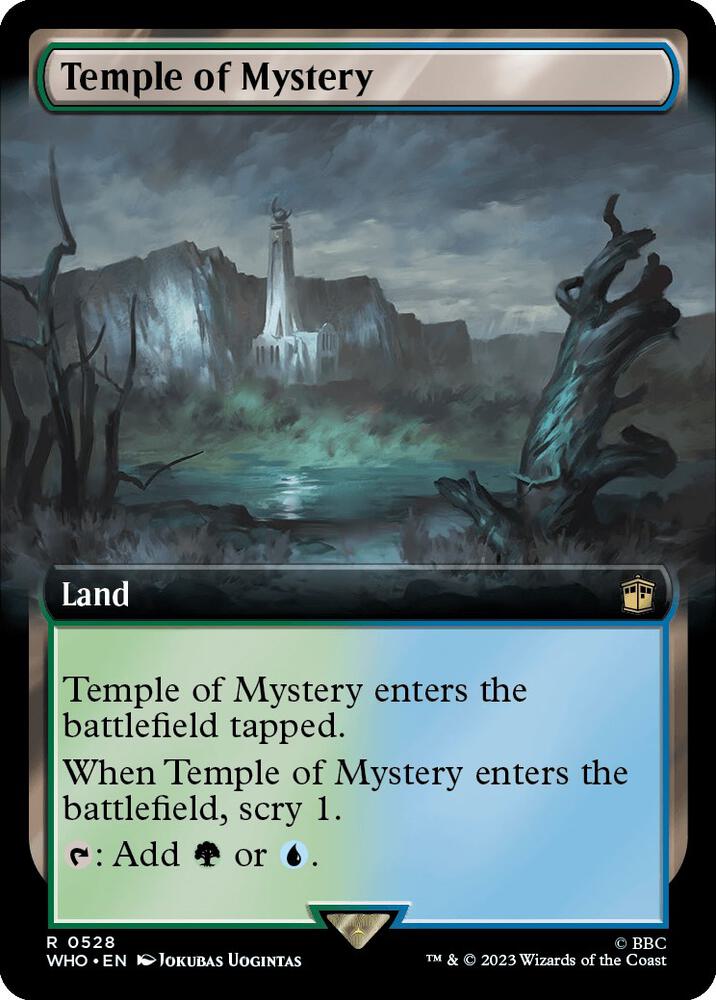 Temple of Mystery 528/331 (Universes Beyond: Doctor Who)  - Extended Art Foil | Good Games Morley