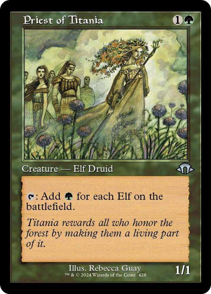 Priest of Titania 428 (Modern Horizons 3)  - Retro | Good Games Morley