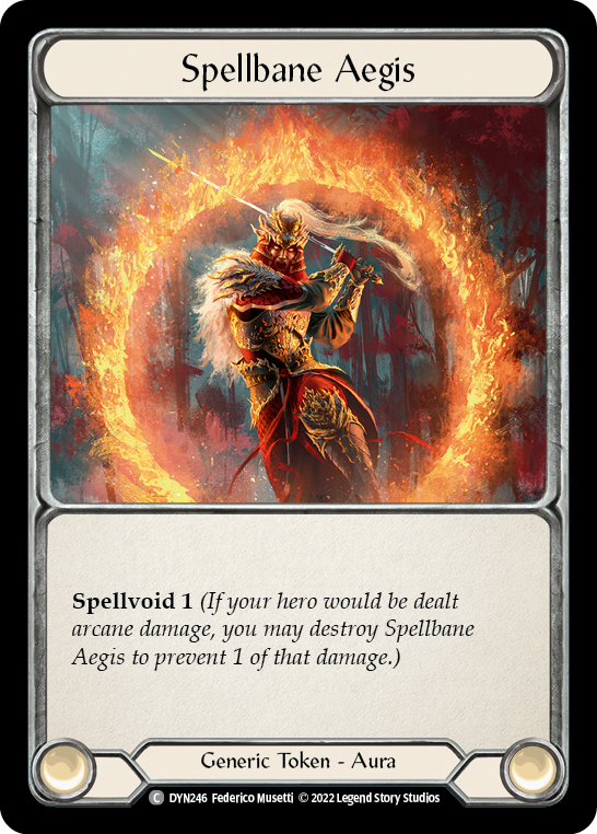 Spellbane Aegis [DYN246] (Dynasty)  Rainbow Foil | Good Games Morley