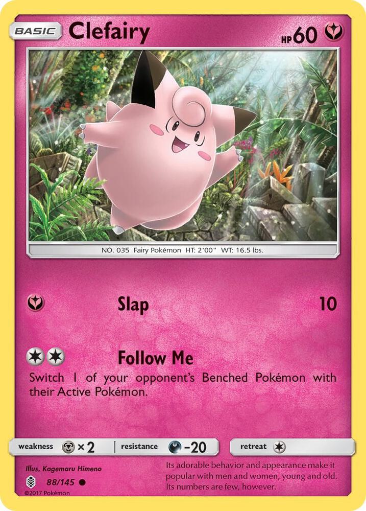 Clefairy 88/145 (SM - Guardians Rising)  | Good Games Morley