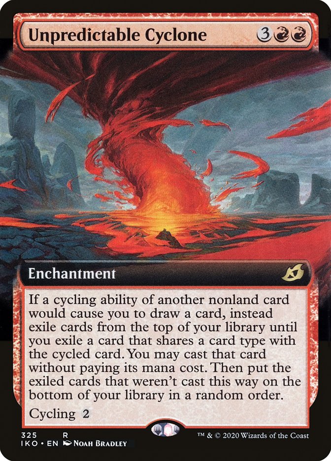 Unpredictable Cyclone (Extended Art) [Ikoria: Lair of Behemoths] | Good Games Morley