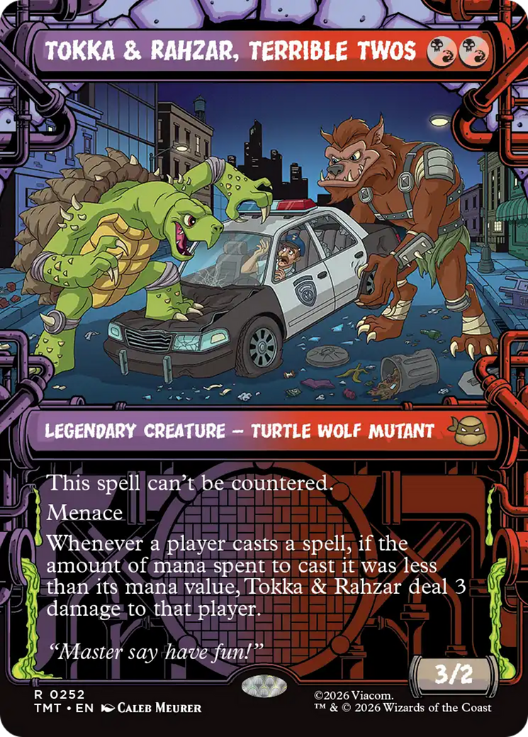 Tokka & Rahzar, Terrible Twos (Showcase) [Teenage Mutant Ninja Turtles] | Good Games Morley