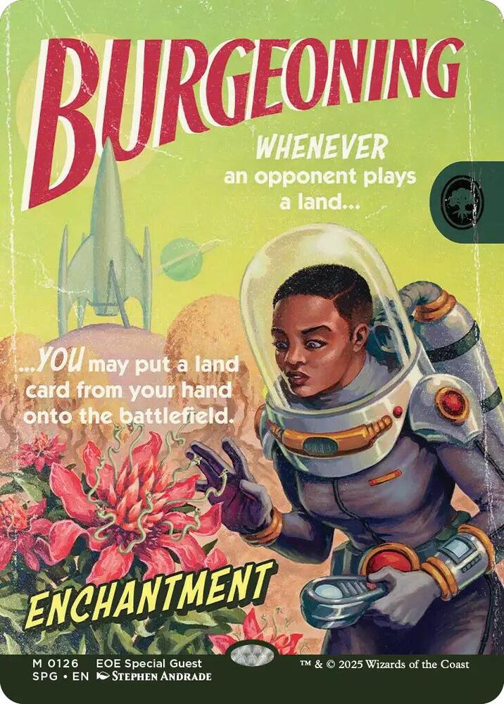 Burgeoning 126/0 (Special Guests)  - Borderless | Good Games Morley
