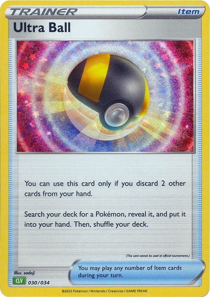 Ultra Ball CLV 030/034 (Trading Card Game Classic)  - Holofoil | Good Games Morley