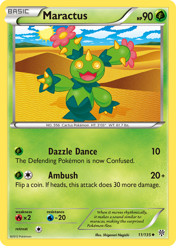 Maractus (11/135) [Black & White: Plasma Storm] | Good Games Morley
