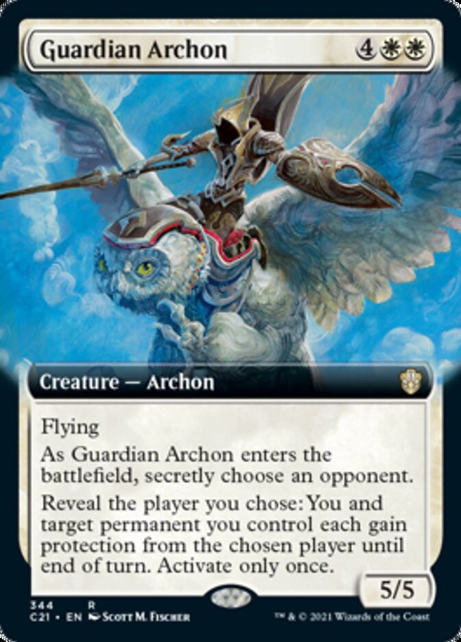 Guardian Archon (Extended Art) [Commander 2021] | Good Games Morley