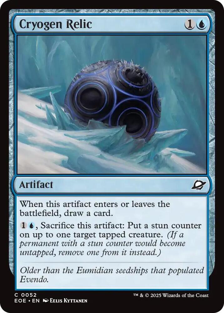 Cryogen Relic 52 (Edge of Eternities)  | Good Games Morley