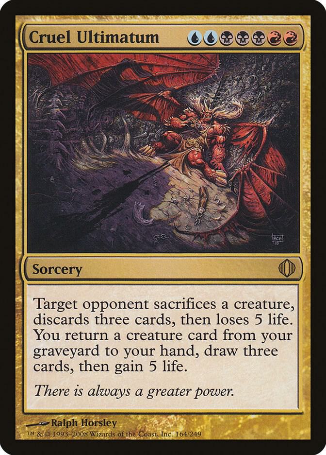 Cruel Ultimatum 164/249 (Shards of Alara)  | Good Games Morley