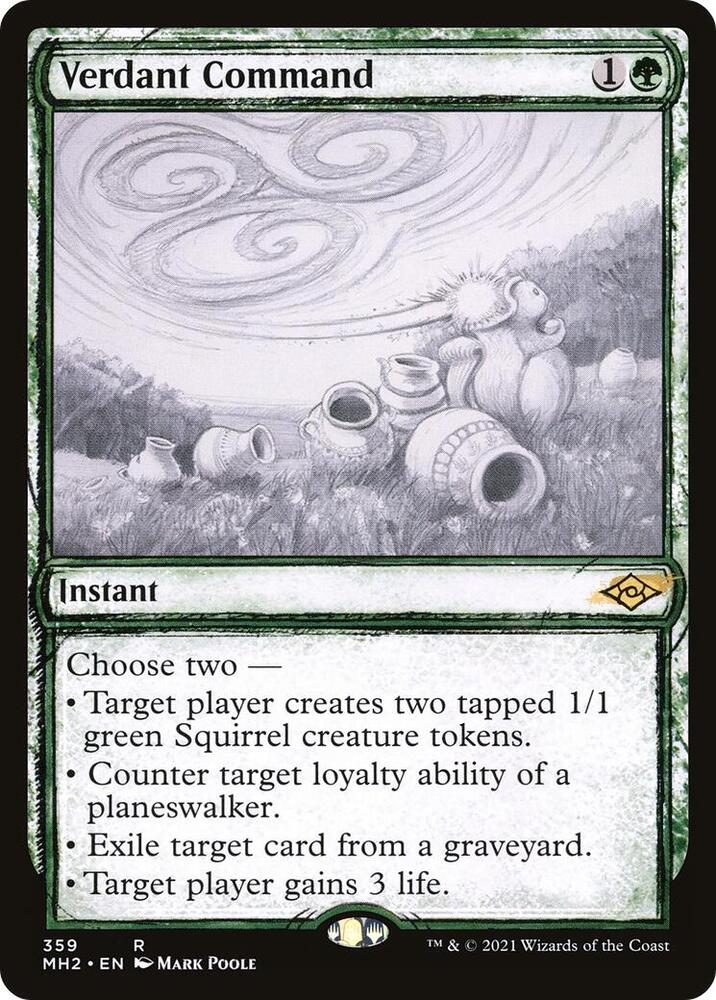 Verdant Command Showcase 359 (Modern Horizons 2)  | Good Games Morley