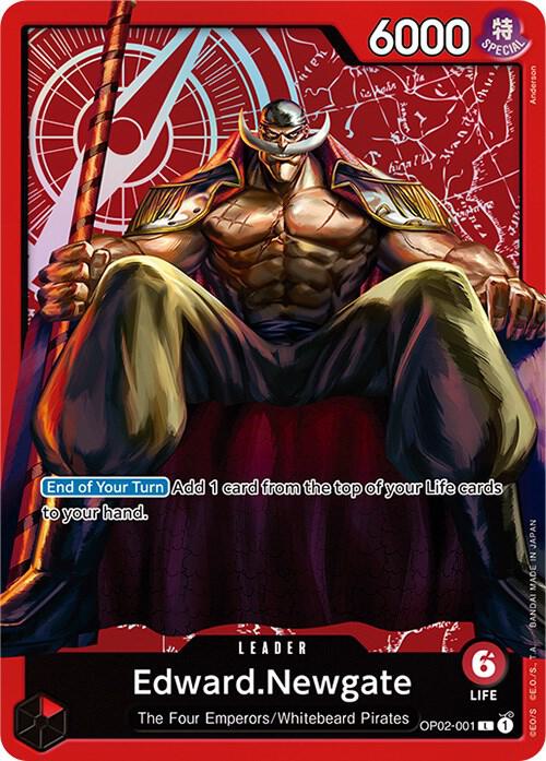 Edward.Newgate (Special Goods Set Former Four Emperors) OP02-001 (One Piece Promotion Cards)  - Foil | Good Games Morley