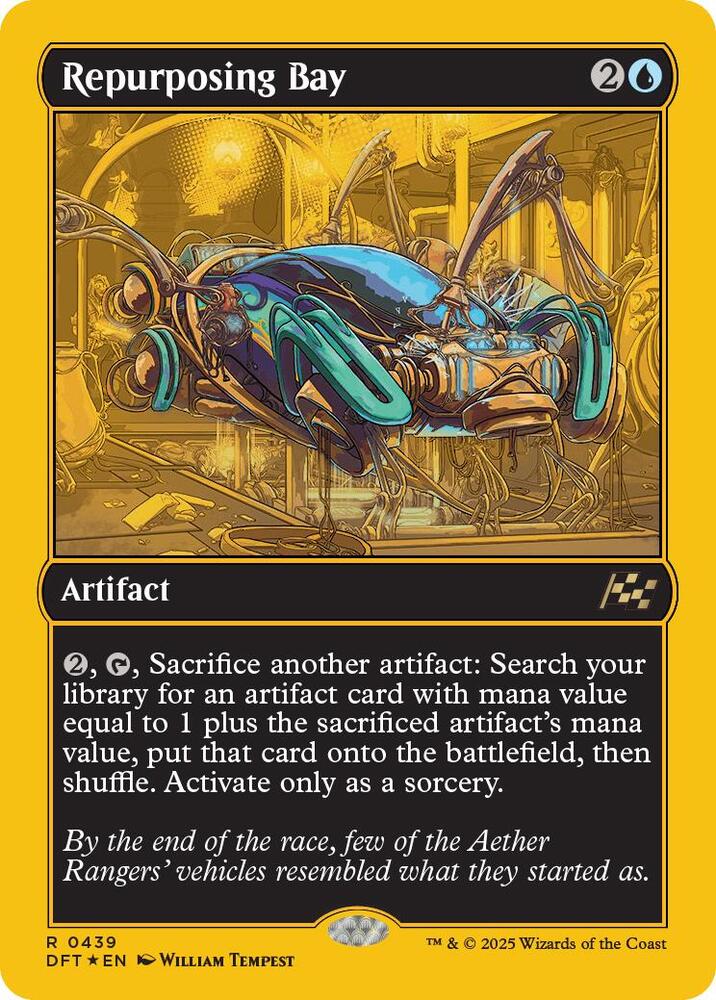 Repurposing Bay 439/291 (Aetherdrift)  - First-Place Foil | Good Games Morley