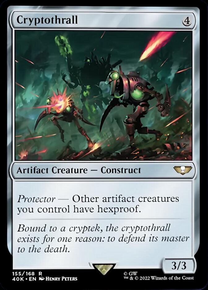 Cryptothrall (Surge Foil) [Warhammer 40,000] | Good Games Morley