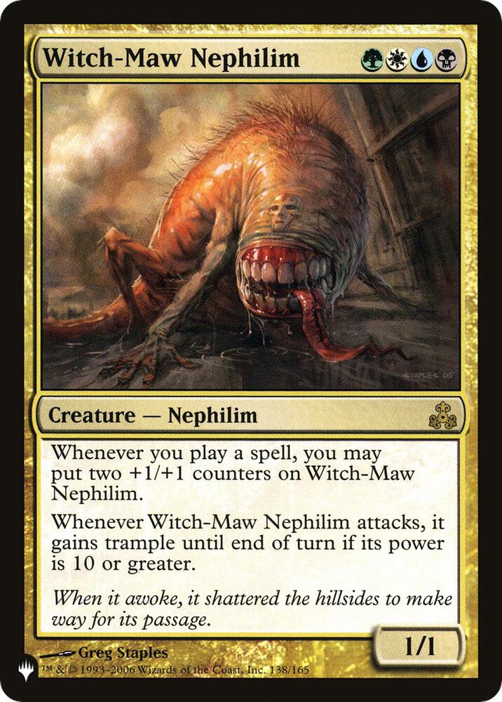 Witch Maw Nephilim GPT-138/5075 (The List Reprints)  | Good Games Morley