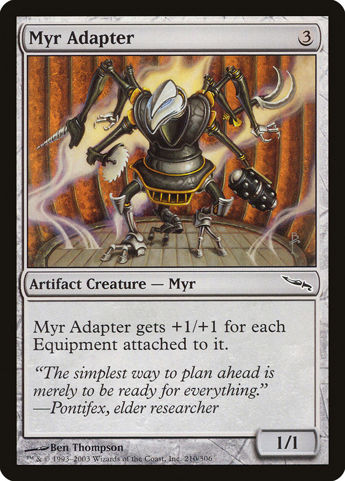 Myr Adapter 210/306 (Mirrodin)  | Good Games Morley