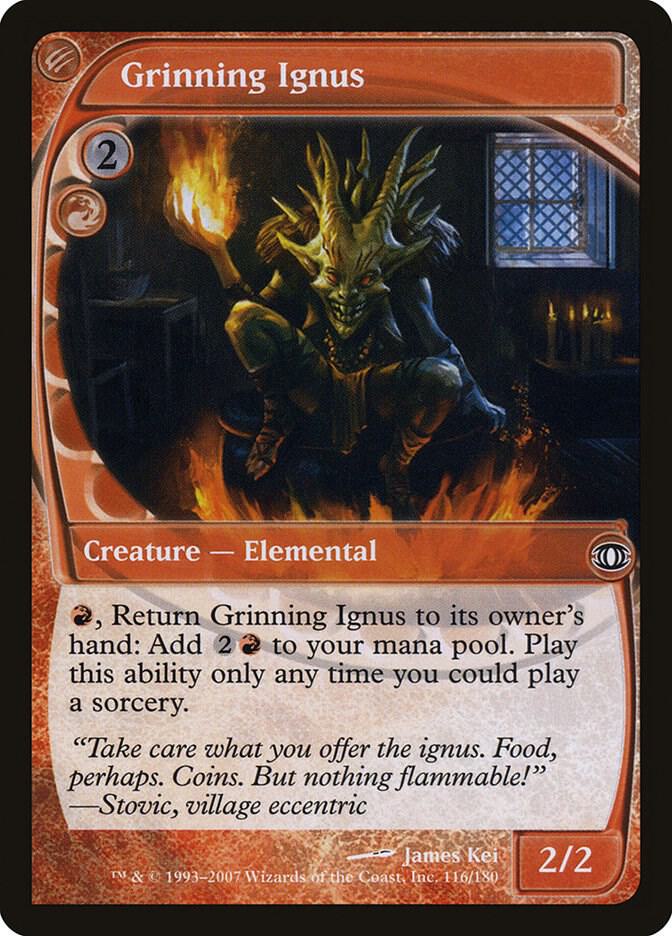 Grinning Ignus 116/180 (Future Sight)  - Foil | Good Games Morley