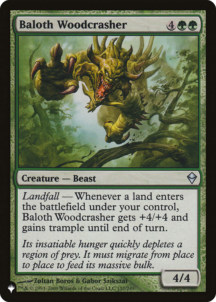 Baloth Woodcrasher [The List] | Good Games Morley