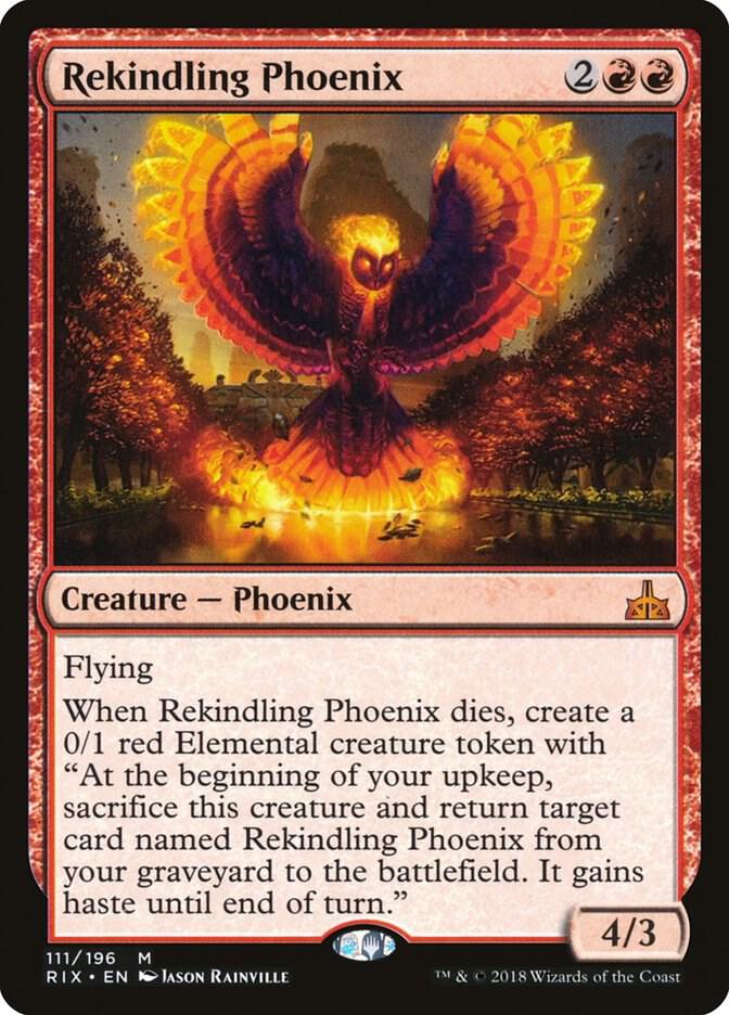 Rekindling Phoenix 111 (Rivals of Ixalan)  | Good Games Morley