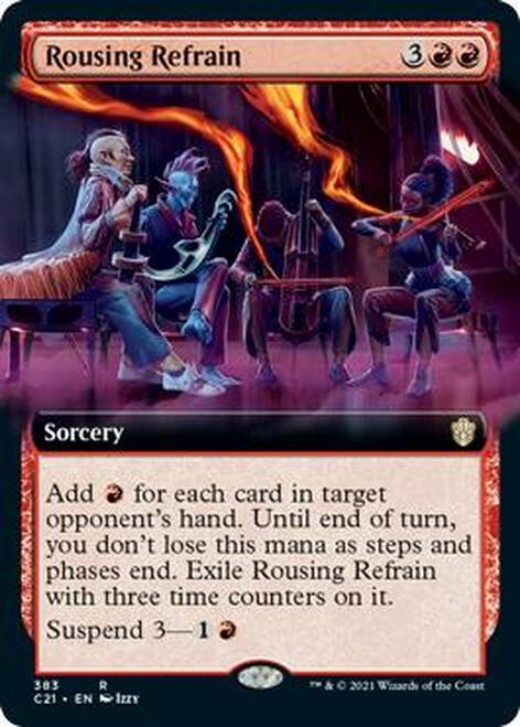 Rousing Refrain (Extended Art) [Commander 2021] | Good Games Morley