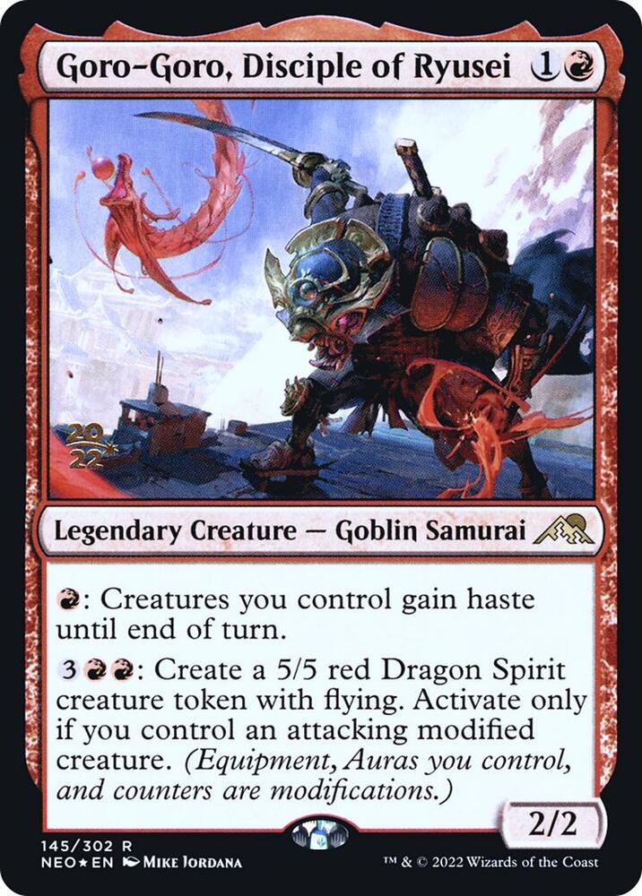 Goro Goro Disciple of Ryusei 145s/157 (Prerelease Cards)  - Foil | Good Games Morley