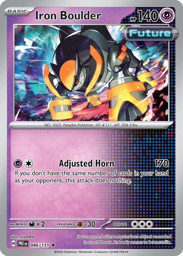 Iron Boulder (046/131) [Scarlet & Violet: Prismatic Evolutions] | Good Games Morley