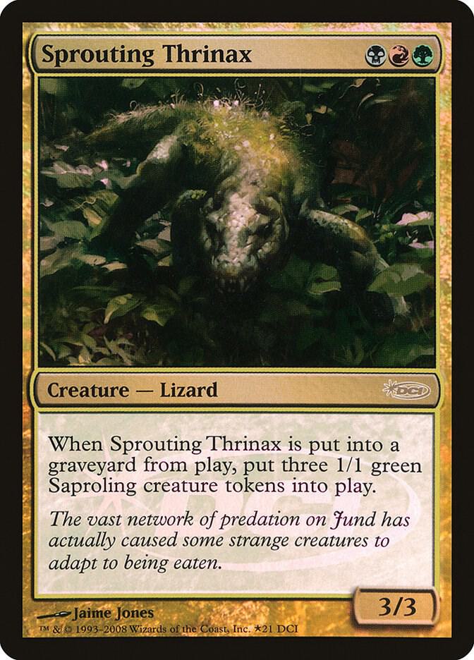 Sprouting Thrinax 21/79 (WPN & Gateway Promos)  - Foil | Good Games Morley