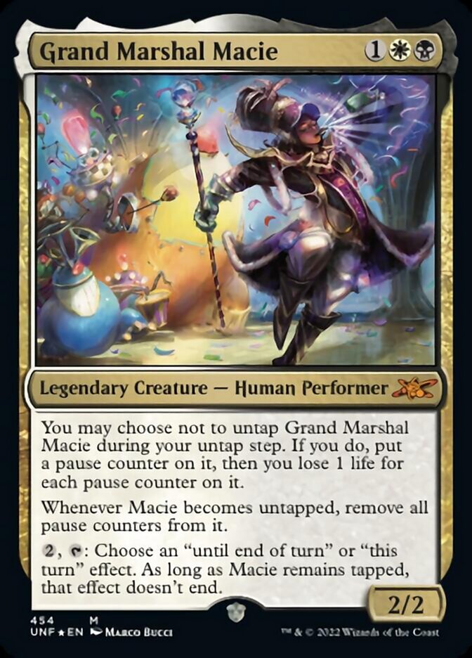Grand Marshal Macie (Galaxy Foil) [Unfinity] | Good Games Morley