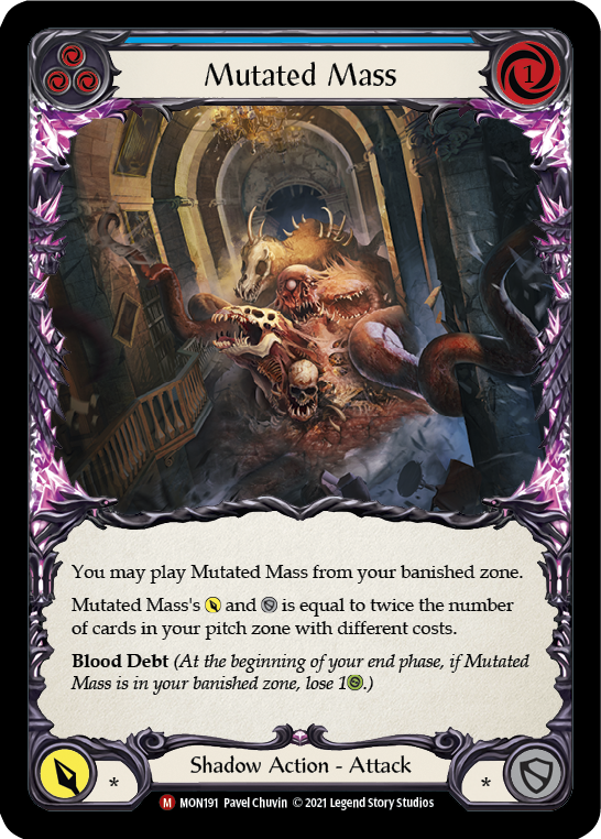 Mutated Mass [MON191] (Monarch)  1st Edition Normal | Good Games Morley