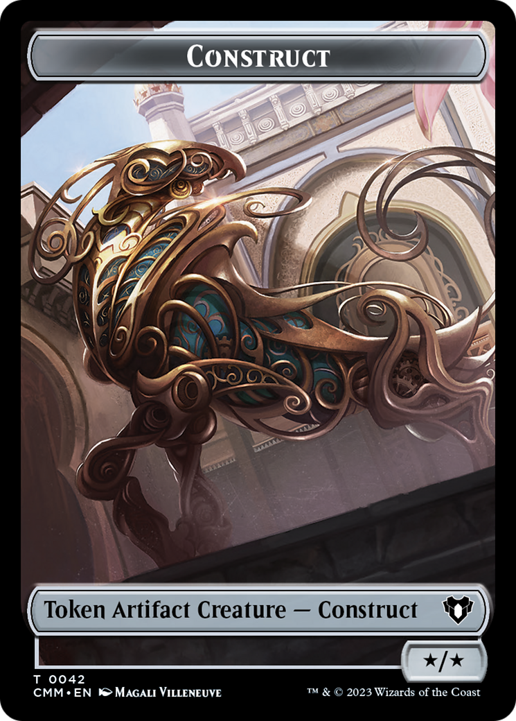 Construct Token (42) [Commander Masters Tokens] | Good Games Morley