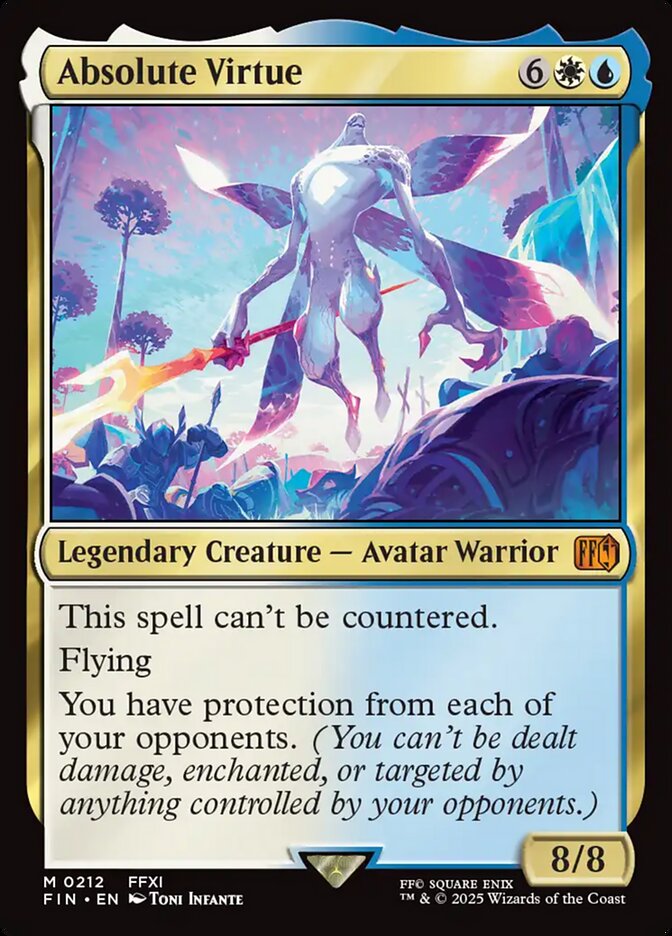 Absolute Virtue 212 (FINAL FANTASY)  - Foil | Good Games Morley