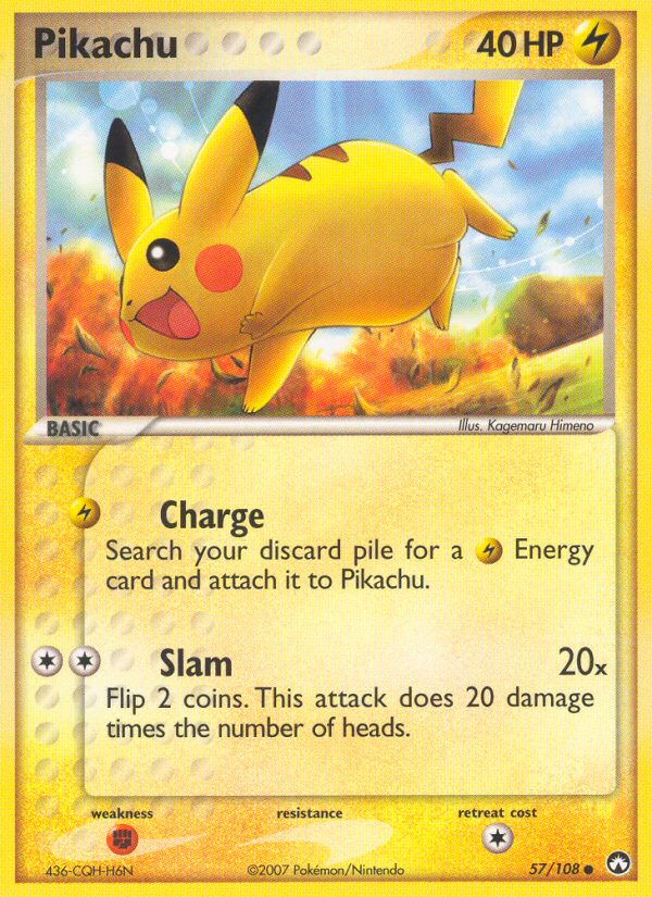 Pikachu (57/108) [EX: Power Keepers] | Good Games Morley