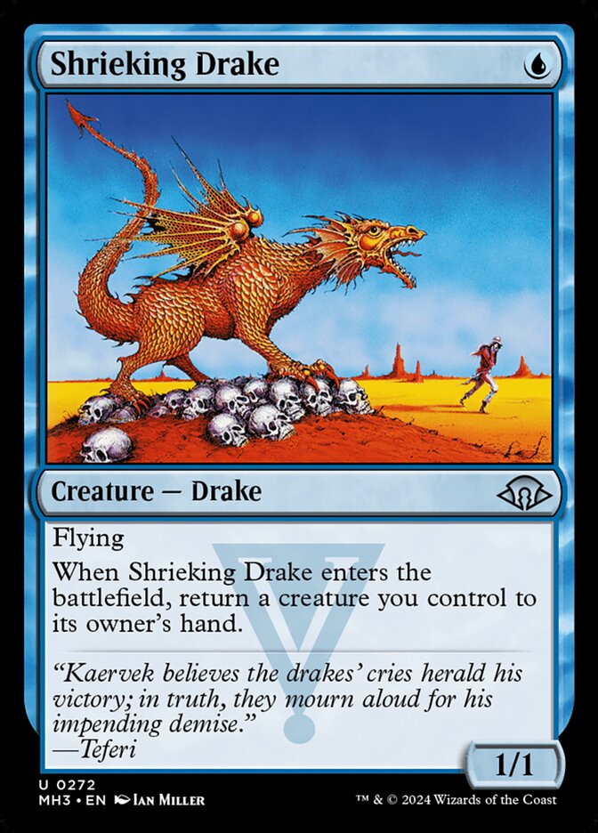 Shrieking Drake 272/319 (Modern Horizons 3)  | Good Games Morley