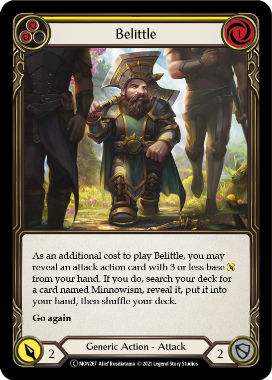 Belittle (Yellow) [U-MON267] (Monarch Unlimited)  Unlimited Normal | Good Games Morley