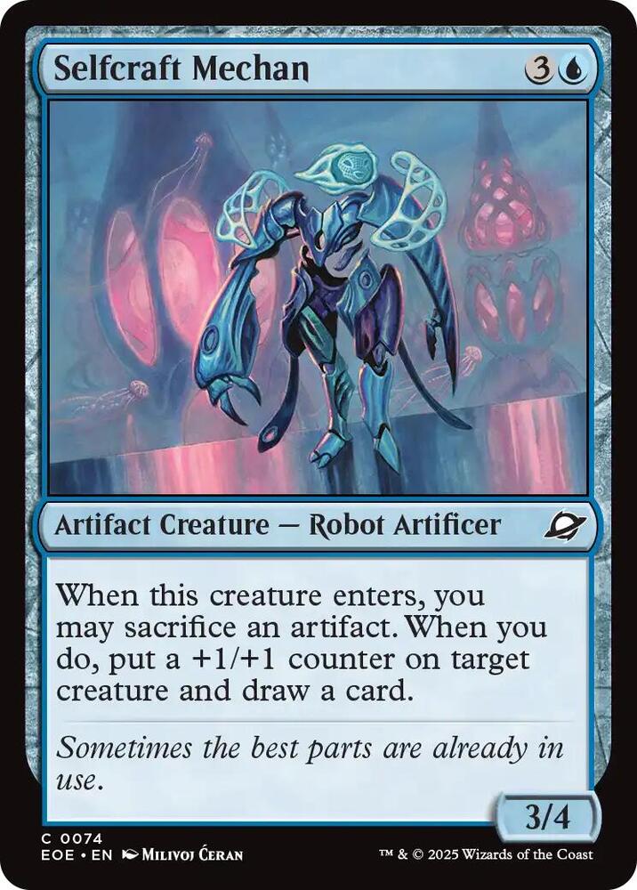 Selfcraft Mechan 74/276 (Edge of Eternities)  - Foil | Good Games Morley