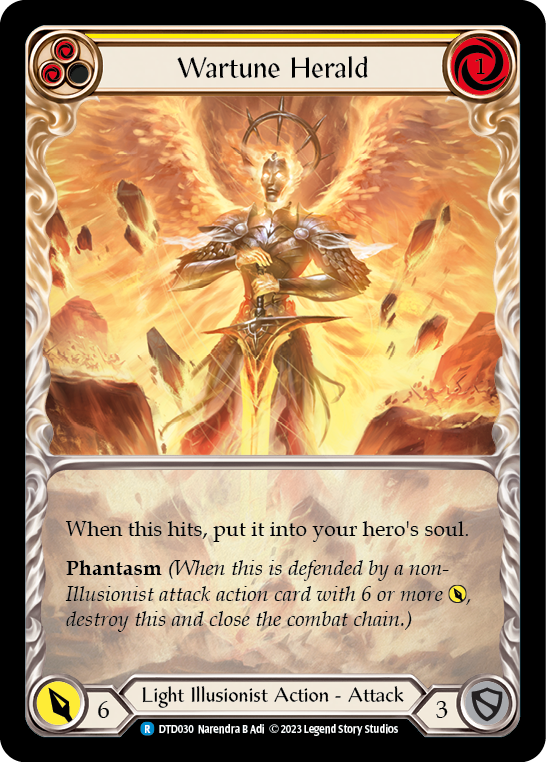 Wartune Herald (Yellow) [DTD030] (Dusk Till Dawn) | Good Games Morley