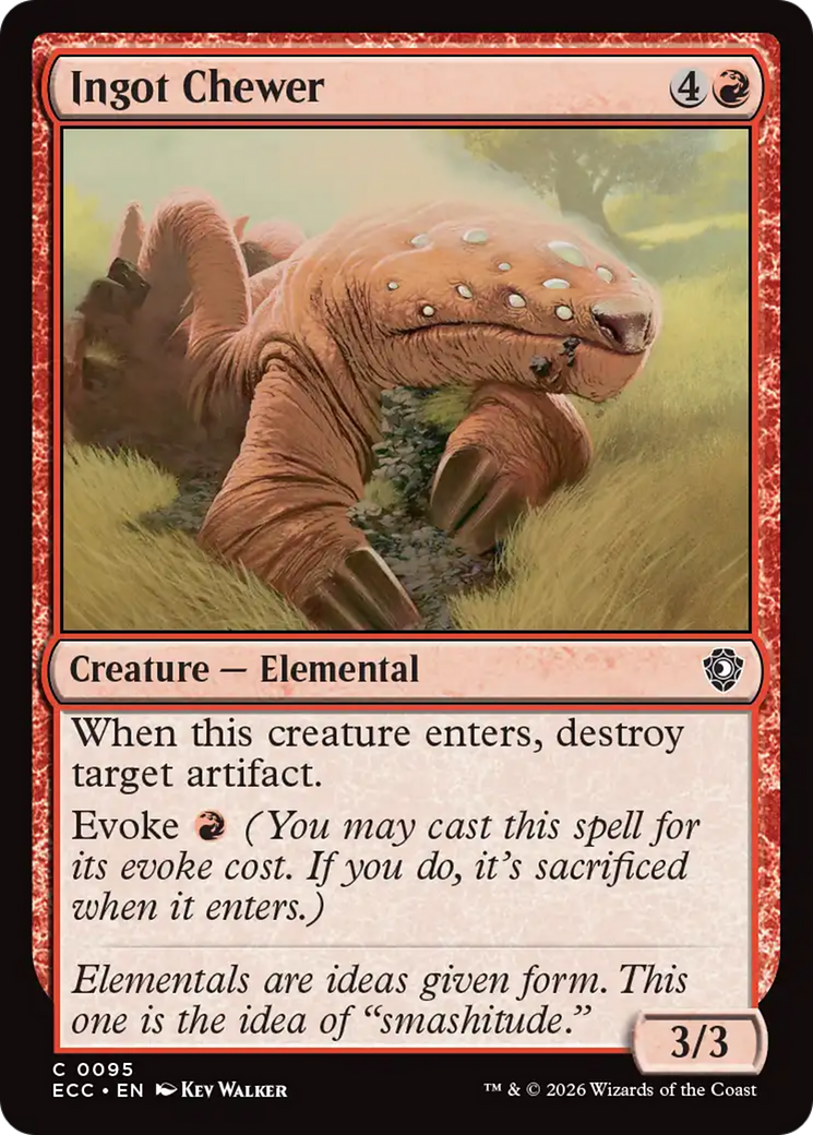 Ingot Chewer [Lorwyn Eclipsed Commander] | Good Games Morley