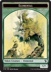 Elemental // Thopter (026) Double-Sided Token [Commander 2018 Tokens] | Good Games Morley