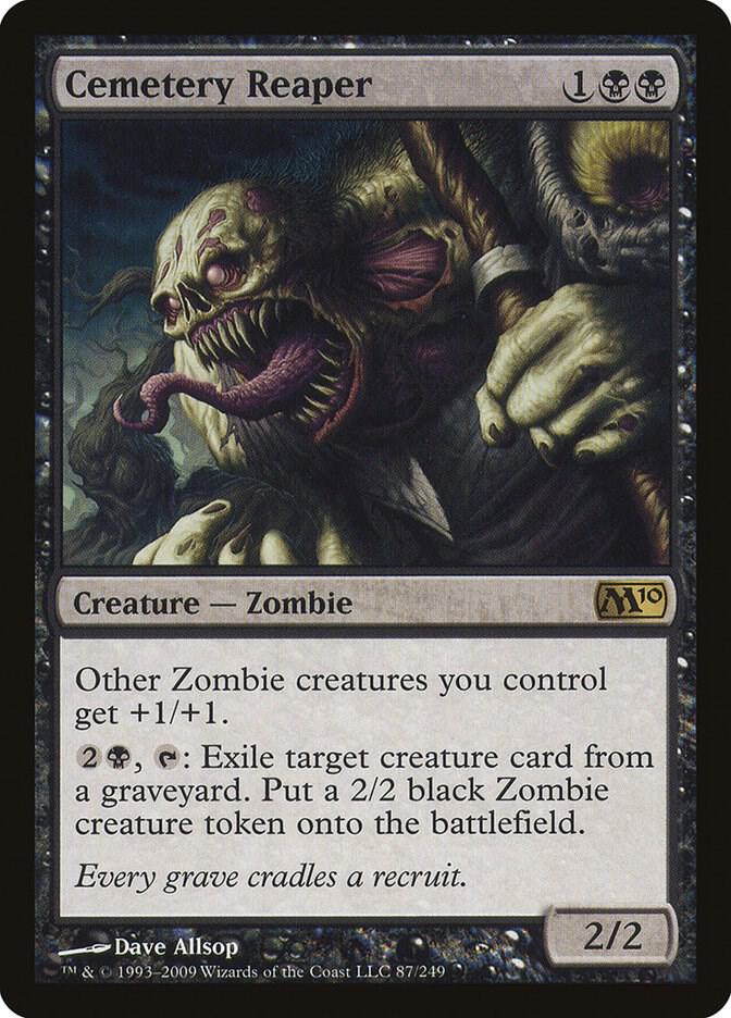 Cemetery Reaper 87/249 (Magic 2010 (M10))  - Foil | Good Games Morley