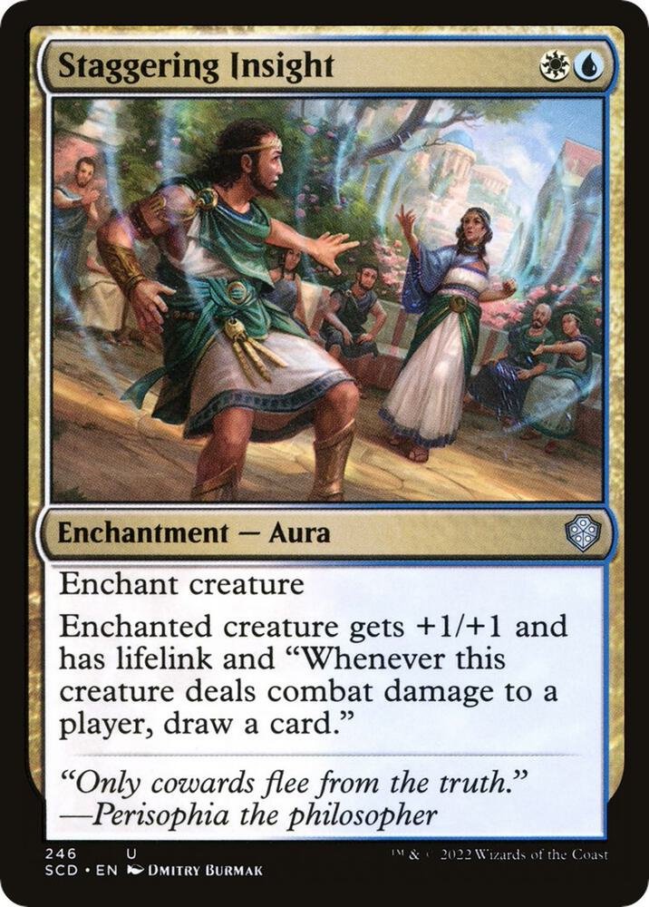 Staggering Insight 246/352 (Starter Commander Decks)  | Good Games Morley