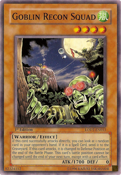Goblin Recon Squad [LODT-EN033] Common | Good Games Morley