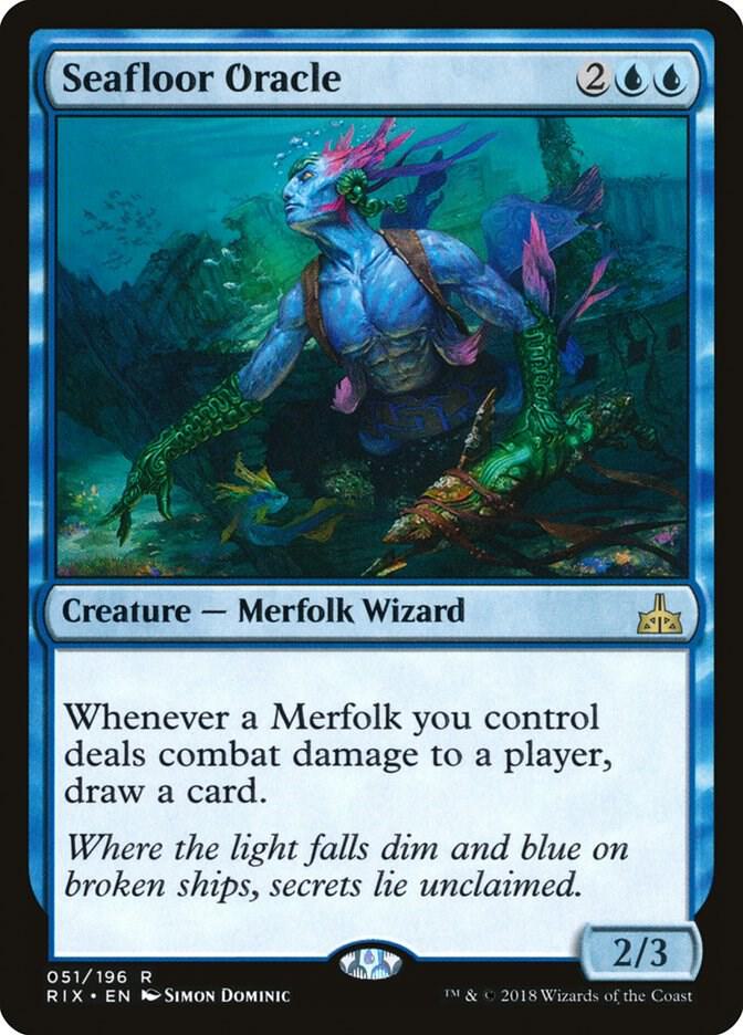 Seafloor Oracle 51/196 (Rivals of Ixalan)  | Good Games Morley