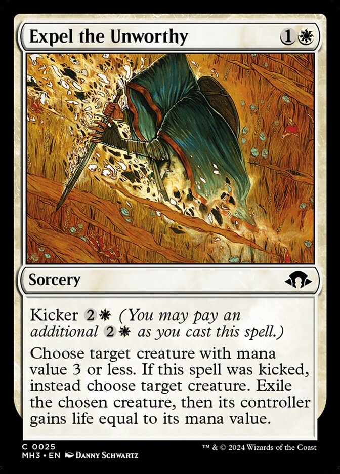 Expel the Unworthy 25/319 (Modern Horizons 3)  | Good Games Morley