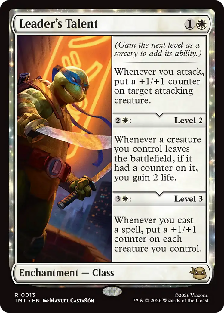 Leader's Talent [Teenage Mutant Ninja Turtles] | Good Games Morley