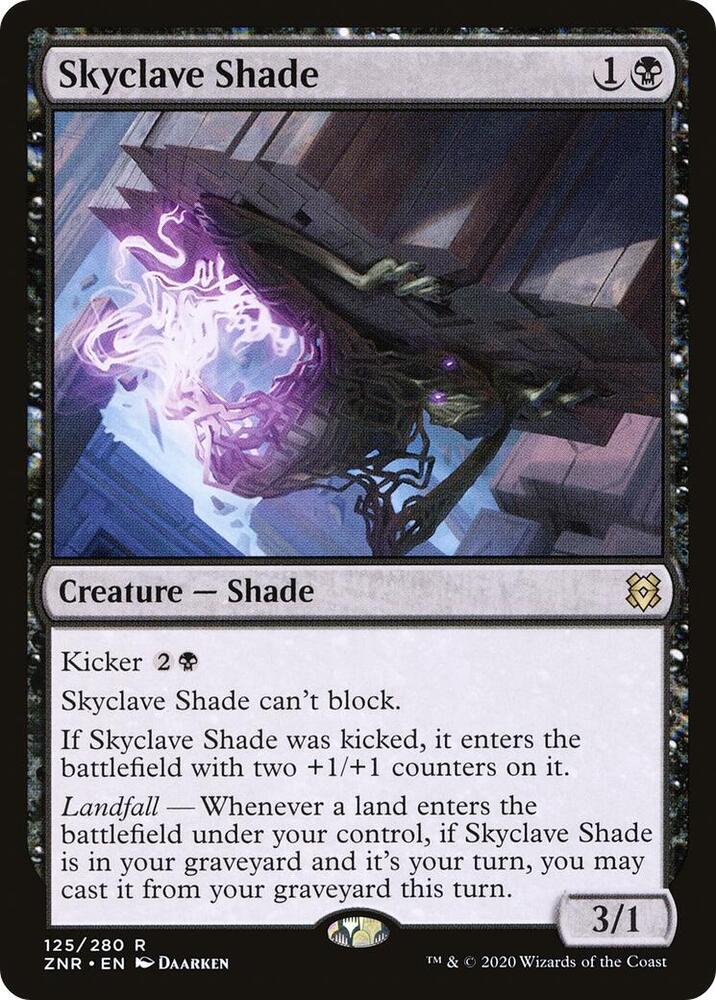 Skyclave Shade 125 (Zendikar Rising)  | Good Games Morley