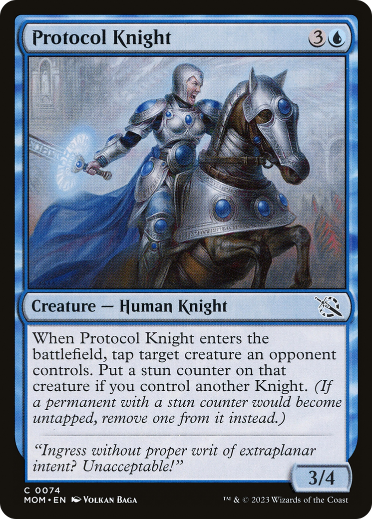 Protocol Knight [March of the Machine] | Good Games Morley