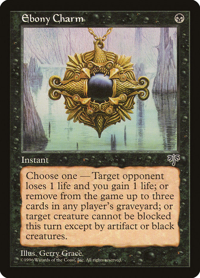 Ebony Charm 120/350 (Mirage)  | Good Games Morley