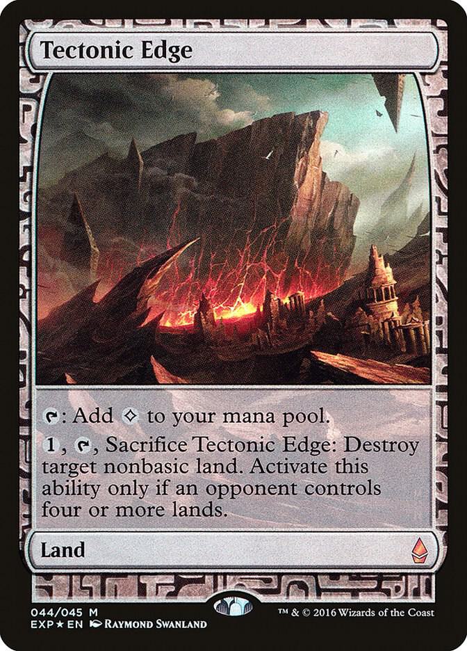 Tectonic Edge 44/45 (Zendikar Expeditions)  - Foil | Good Games Morley