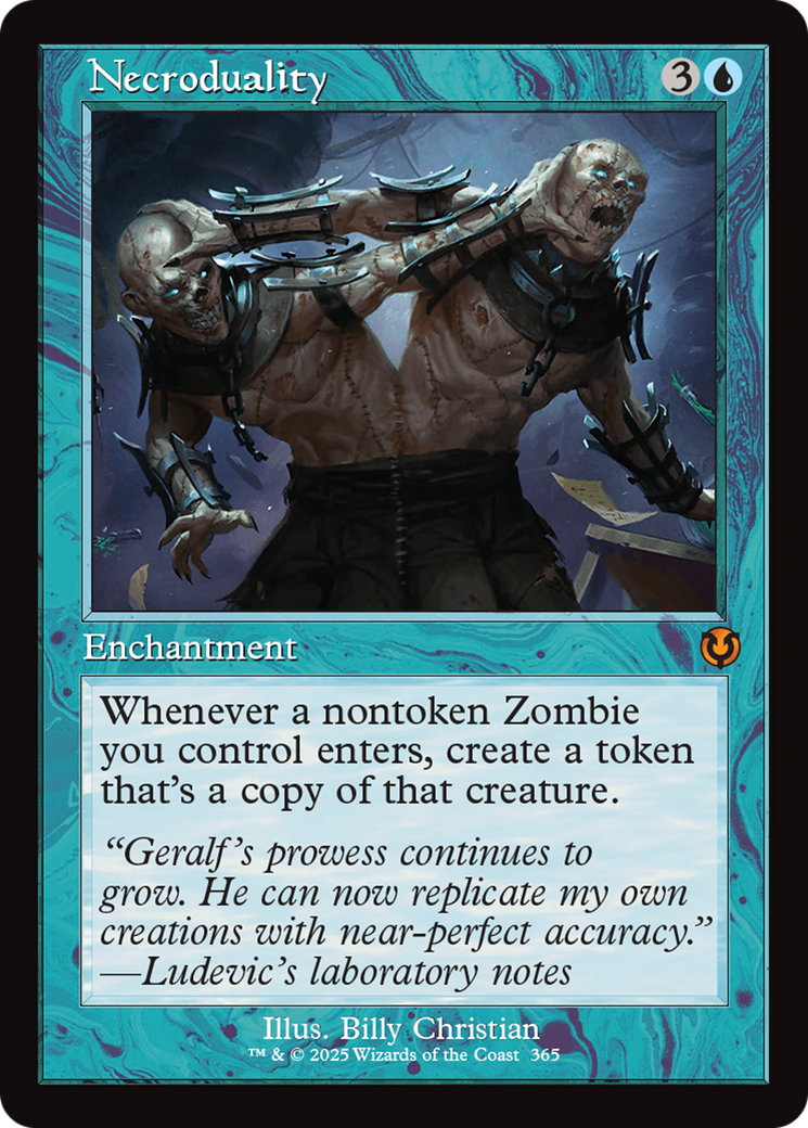 Necroduality (Retro Frame) [Innistrad Remastered] | Good Games Morley