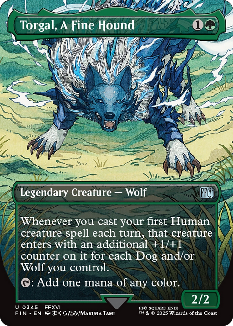 Torgal, A Fine Hound (Borderless) [FINAL FANTASY] | Good Games Morley