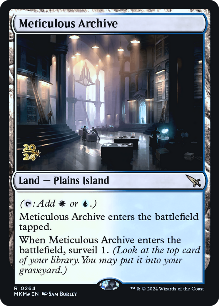 Meticulous Archive [Murders at Karlov Manor Prerelease Promos] | Good Games Morley