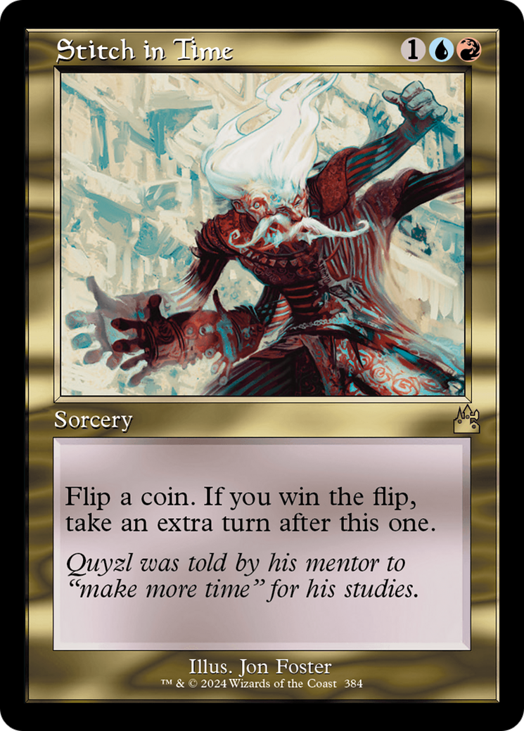 Stitch in Time (Retro Frame) [Ravnica Remastered] | Good Games Morley